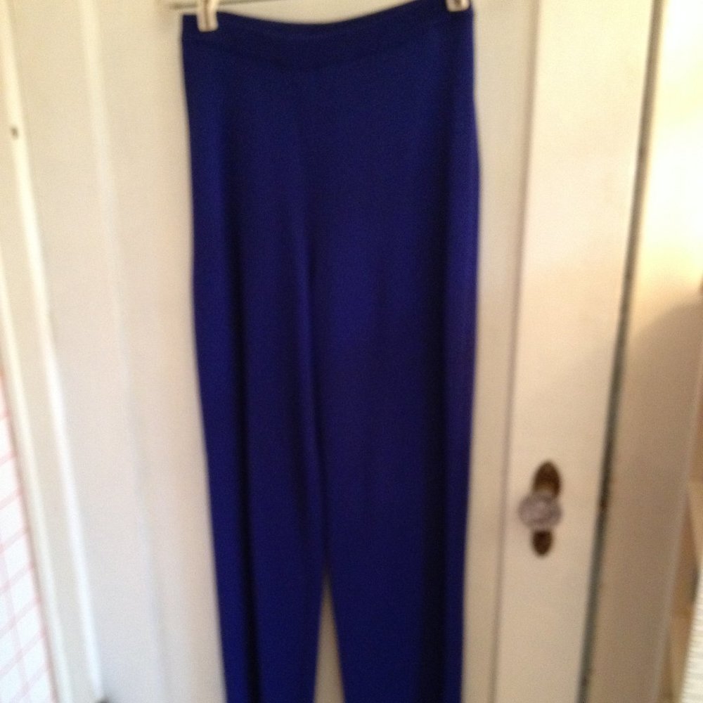 Chico's ROYAL BLUE dressy pants Size 0 Rayon/nylon